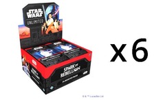 Star Wars: Unlimited - Spark of Rebellion Booster CASE (6 Boxes)